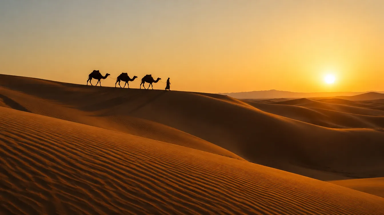 کویر کاراکال یزد؛ راهنمای کامل سفر به کویر صادقآباد بافق